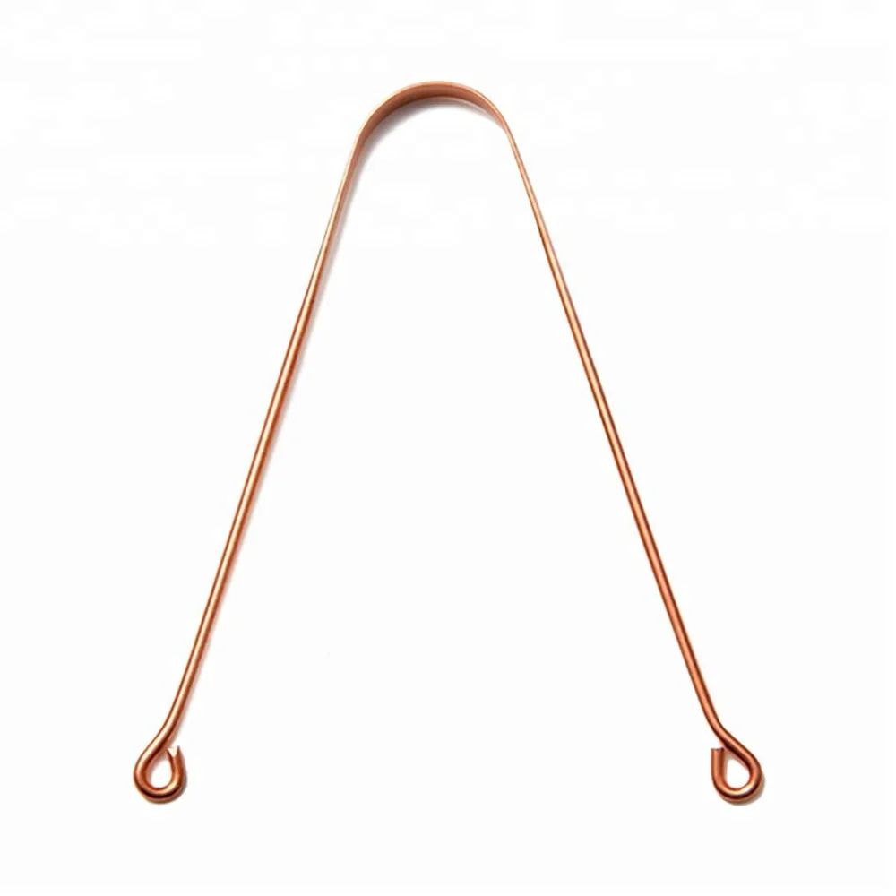 
Tongue Scraper Made up of 100% Pure Copper Oral care product <strong><span style=