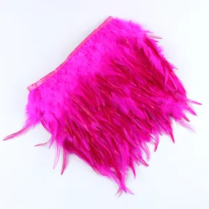 Good quality rooster feather trim for jewelry making