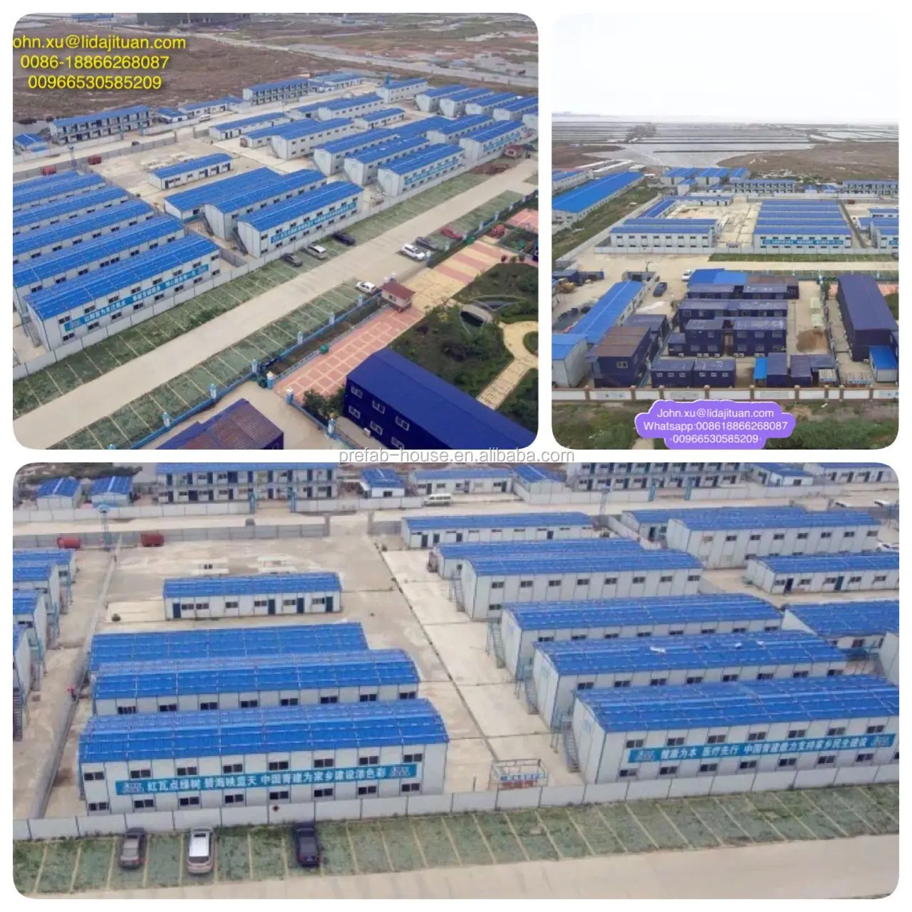 china made low cost prefabricated house refugee camp 12