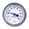 45mm - 160mm Temperature Humidity Bimetal thermometer BTL series