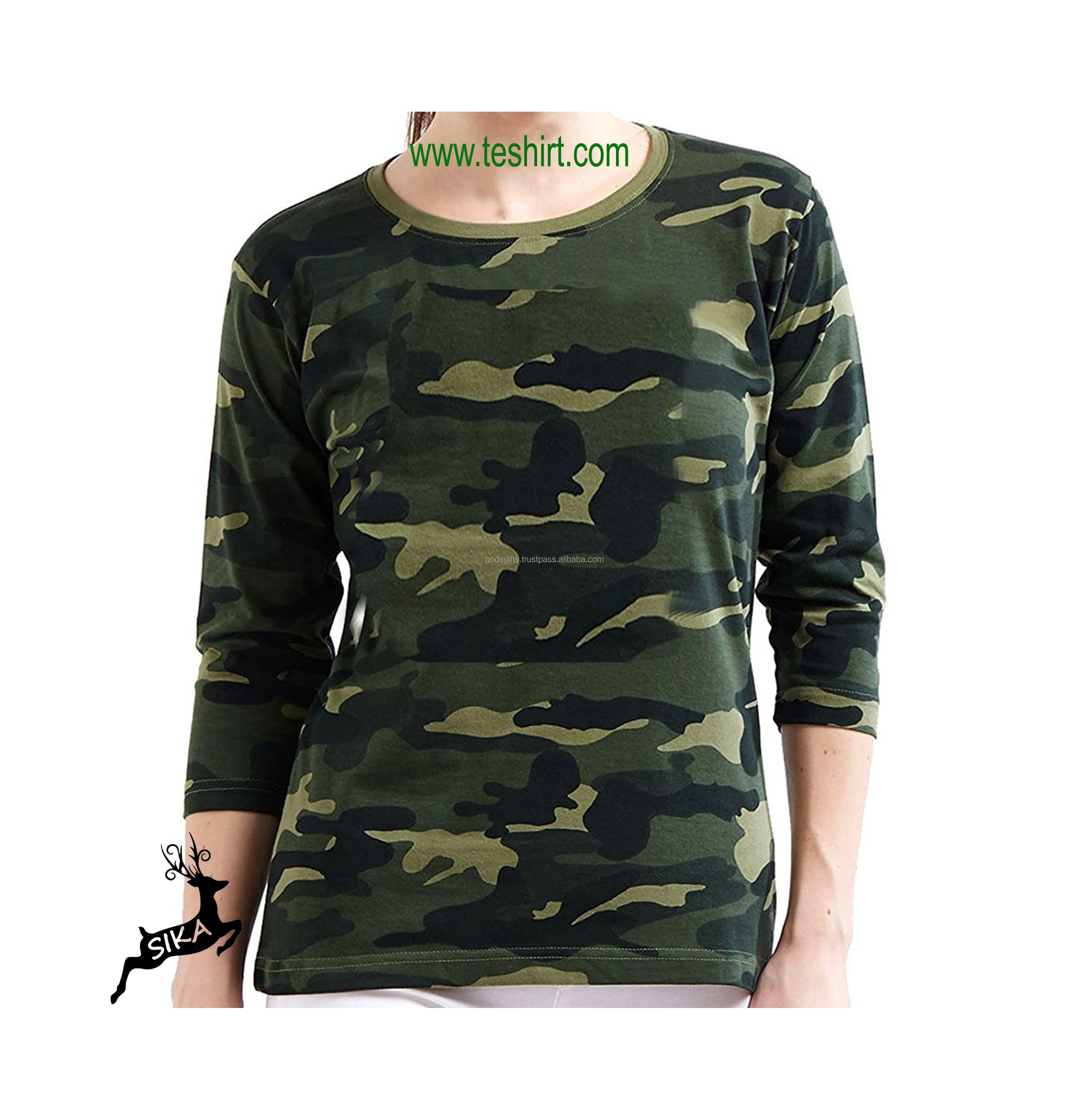 camouflage t shirt wholesale