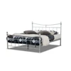 Christine Bed Glitter Effect of 2019 Models Metal Frame Double Bed