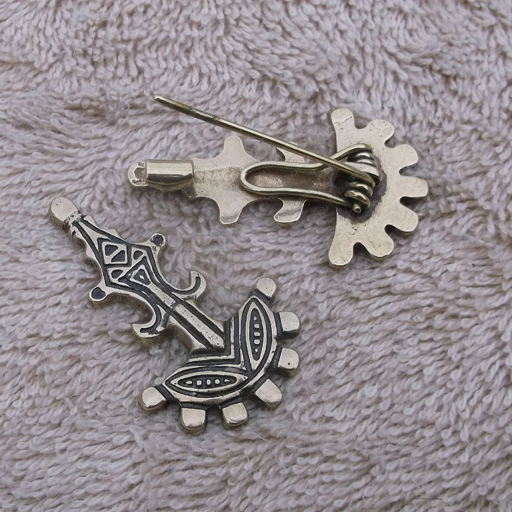 Medieval Viking Penannular Brooch Norse Cloak Shawl Buy Medieval Viking Norse Brooch Cloak