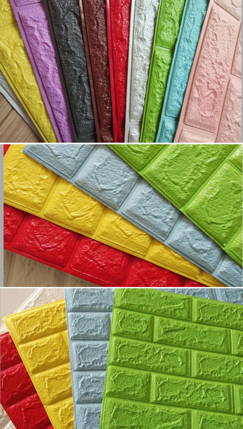 Isı Yalıtımı 70*77 Cm Pe Köpük 3d Duvar Kağıdı Diy Duvar Dekor Tuğla Isı Yalıtımı 70*77 Cm Pe Köpük 3d Duvar Kağıdı Diy Duvar Dekor Tuğla