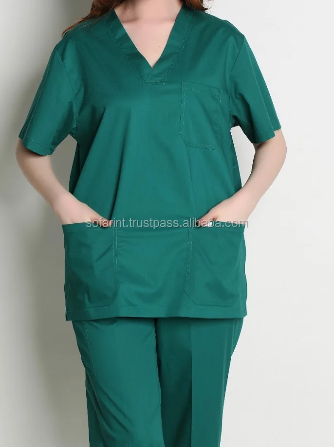 Cotton Scrub Hospital Scrub Hospital Uniform Buy Patient Gown Scrub
