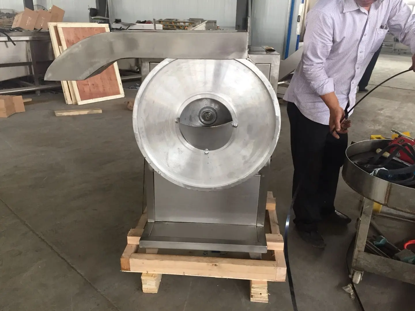 Factory Price Frozen Potato Chips Machine/fried Stick Fresh Potato