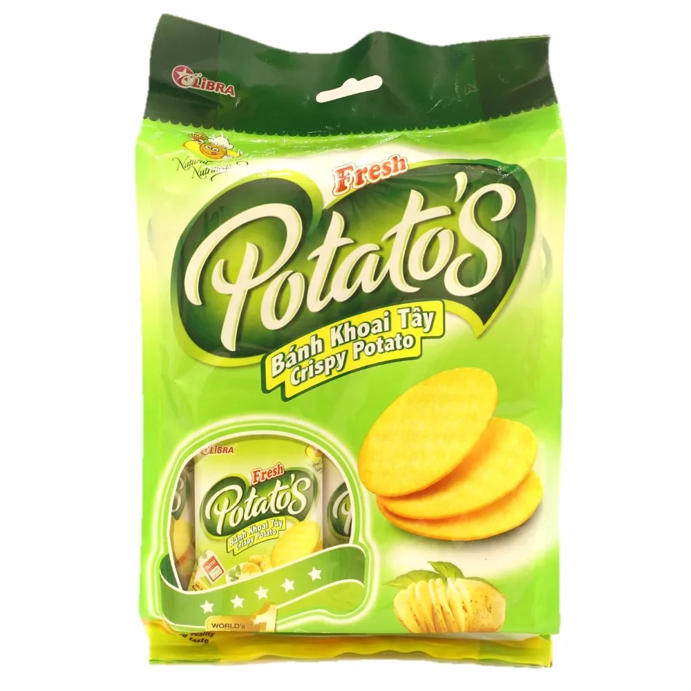 Halal Salt Crispy Potato Flavored Cracker Biscuits (300gr) - Buy ...