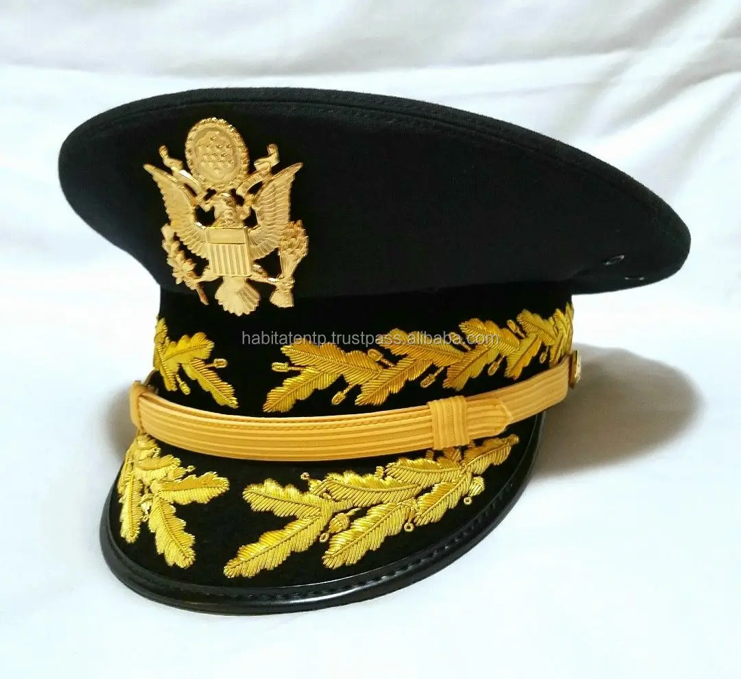 US Army General Officer Dress Visor Hat, Cap -Alibaba.com