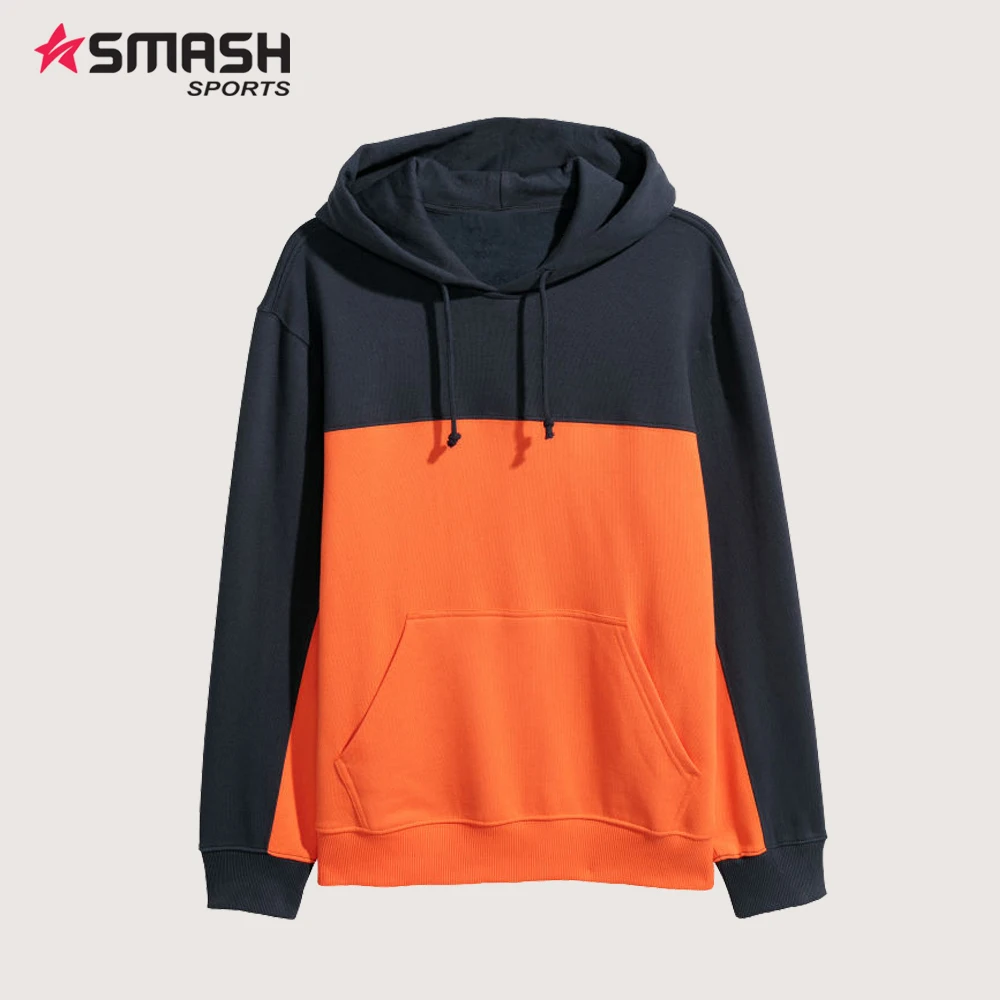 orange hoodie plain