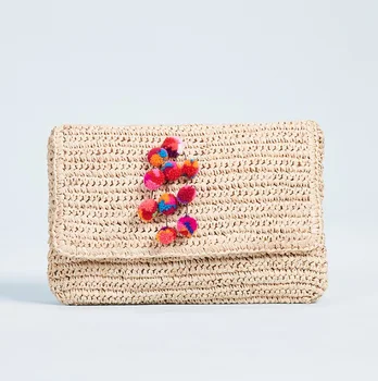 raffia clutch