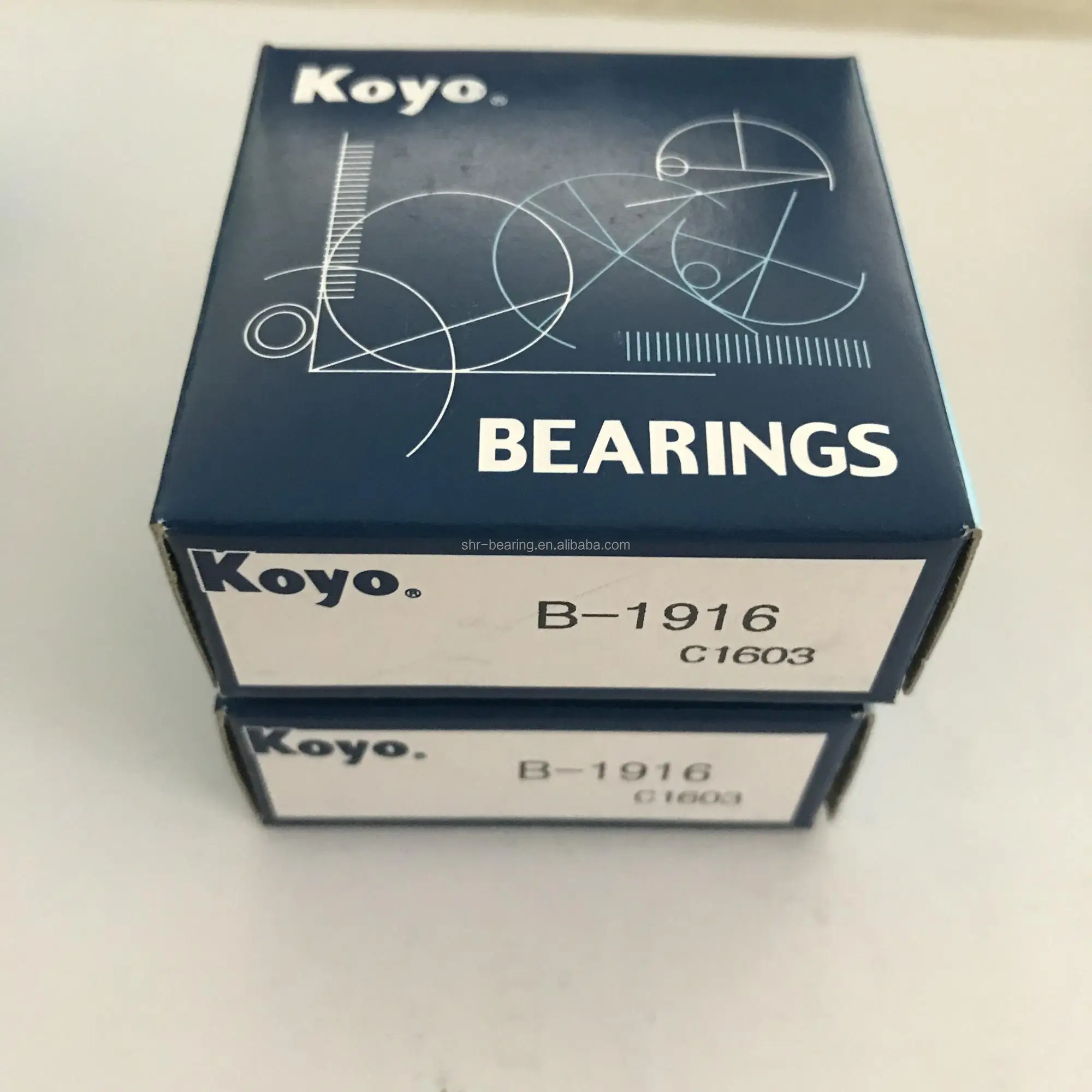 Open Full Complement Drawn Cup Koyo B-1710 Needle Roller Bearing