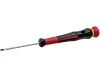 Electronic Screwdriver for slotted screws - Blades hardened and chrome-plated with black tip