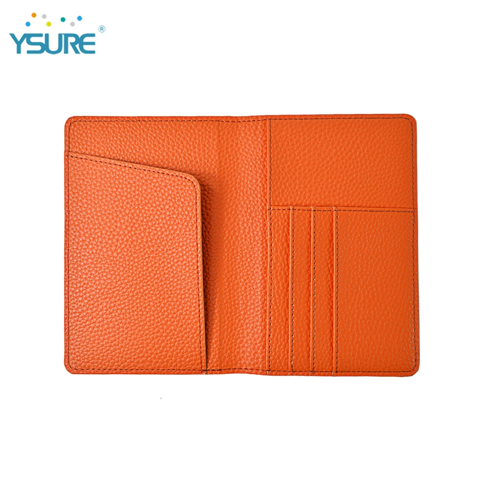 saffiano leather passport holder