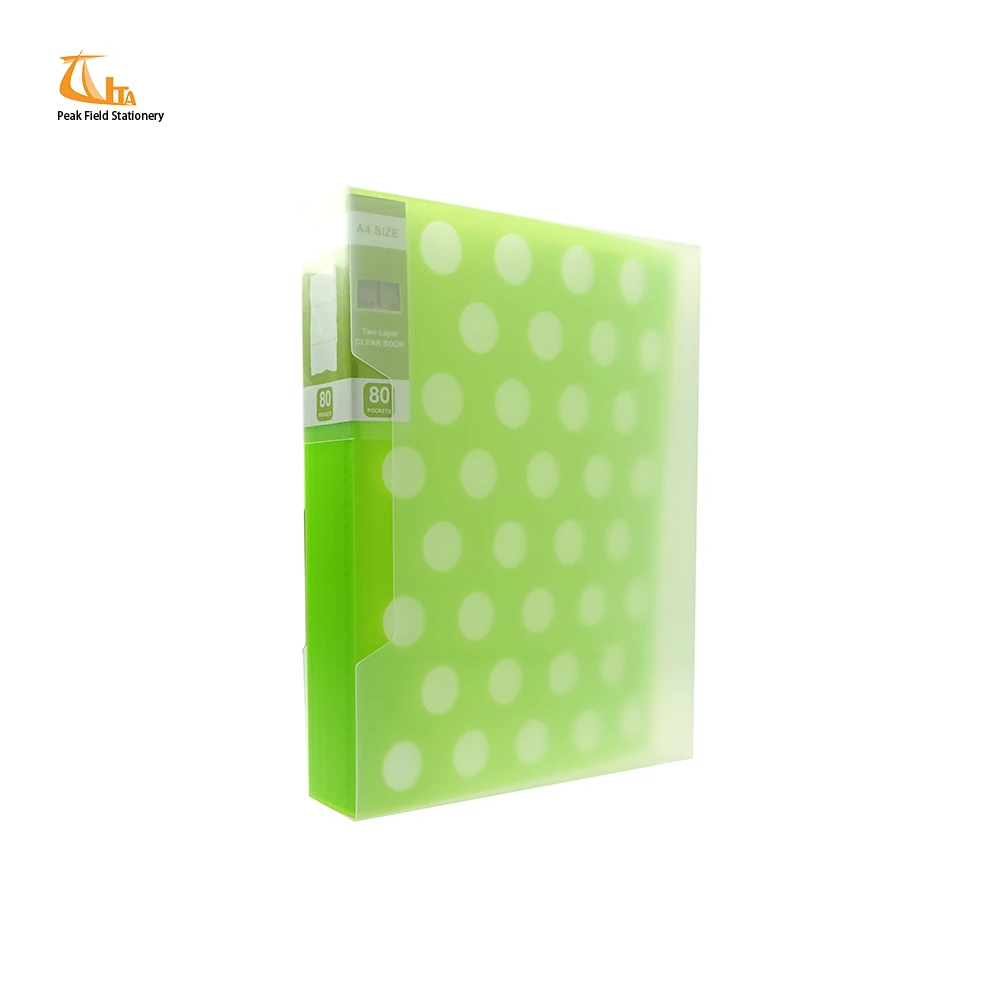 Japanese Stylish Pattern A2 Plastic File Folder Hanging File Folder