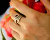 Motorcycle drivers silver ring