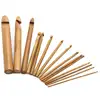 High Quality Home Knitting Tools Accessories Handle Hook Bamboo Crochet Hook