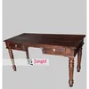 latest indian office french style sheesham wooden computer and study table design furniture