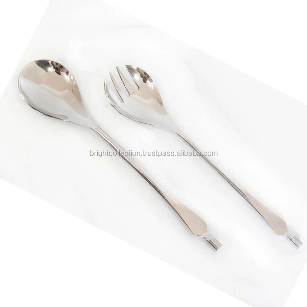 Stainless Steel Royal Cutlery Set Silverware Round New Design Handle