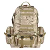 Amazon top sale 55L 600D new outdoor waterproof American camouflage military tactical backpack with molle system