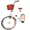 Italian Supplier City Bike Capri Style with Foldable Pedals Bicycle for women