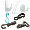 Factory Direct Sale Injection Molded Lanyard Plastic Hook for Hanger