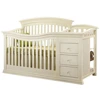 Crib & Changer in French White / Crib/Drawers/Changing Table Se