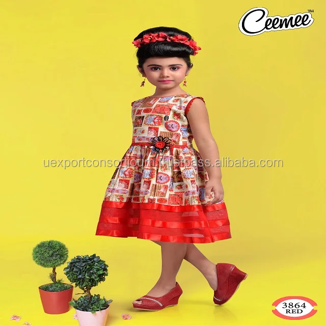 fancy kids frock