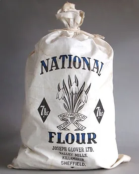 Cotton Flour Bag Flour Sack Customized Printed Flour Bags - Buy Flour ...