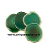 Green Agate Natural Slice/Coaster