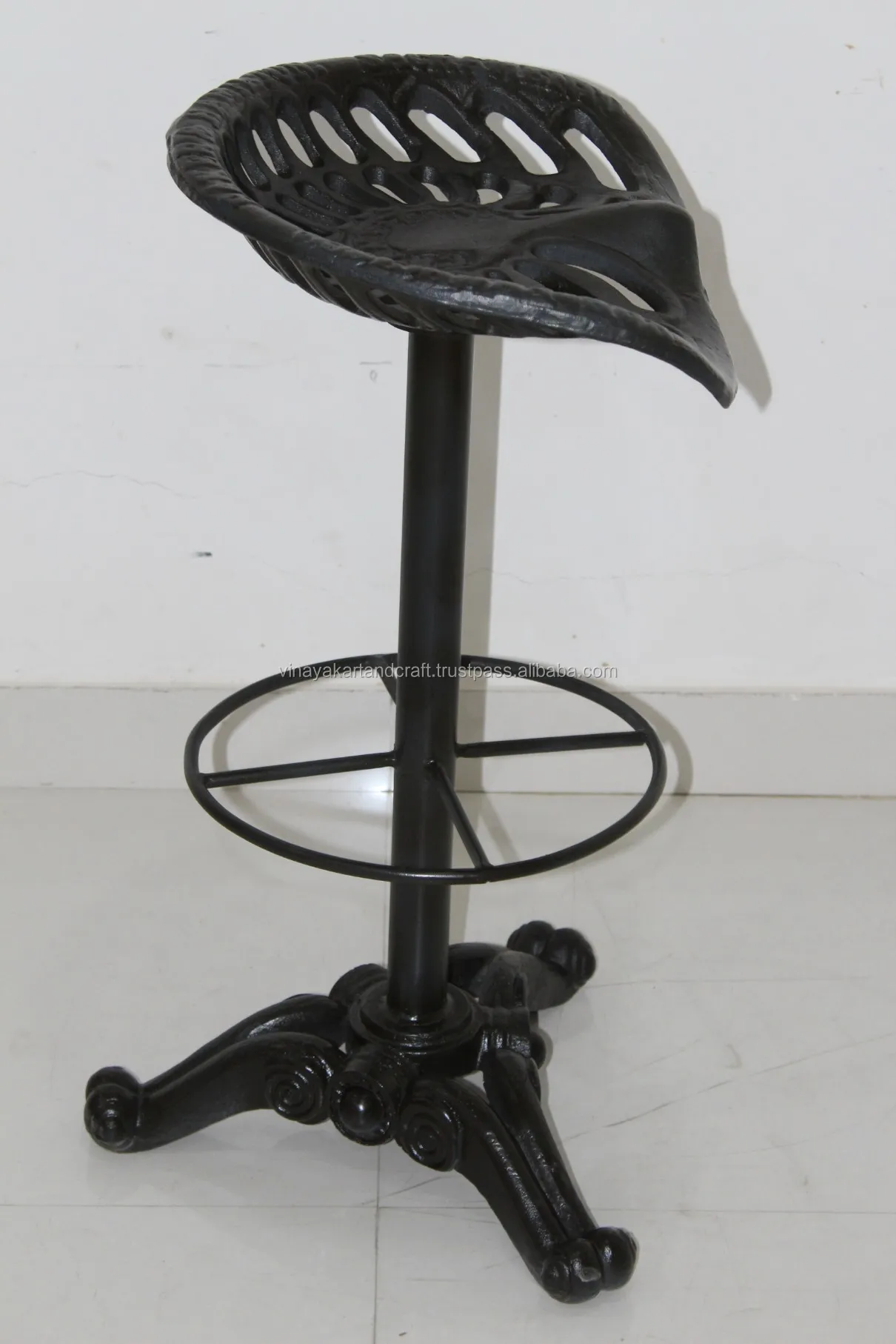 Vintage Industrial Tractor Bar Stool Rustic Style Farm House Tractor