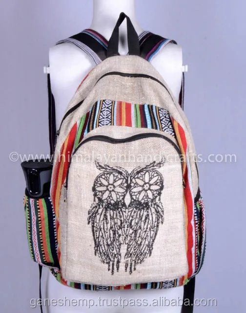 hemp canvas backpack