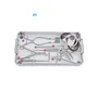 Kerrison Rongeurs Bone Rongeurs,Trays Cervical Orthopedic Surgical Spine Instruments Set 9 Pcs Small Set