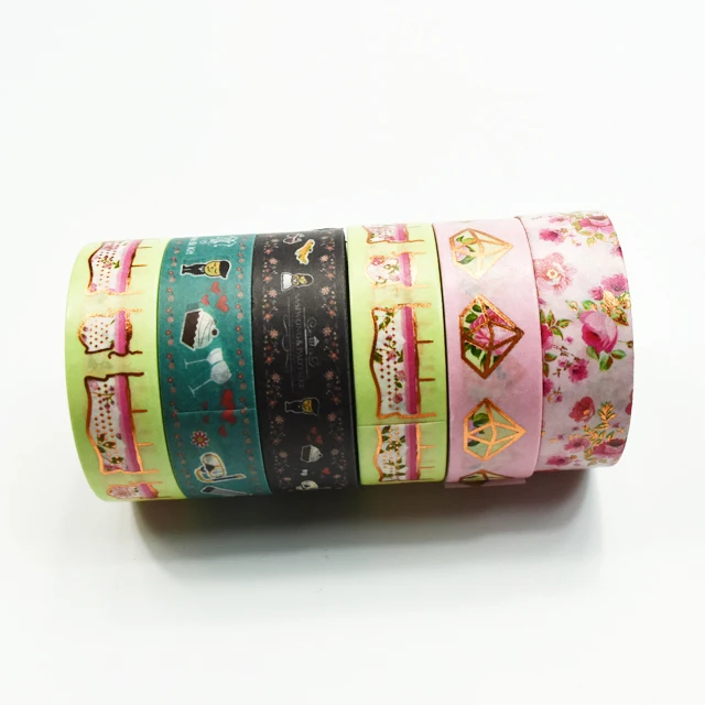 Colorful Custom Printed Washi Tape For Stationary Diy Self Adhesive Washi Tape View Custom