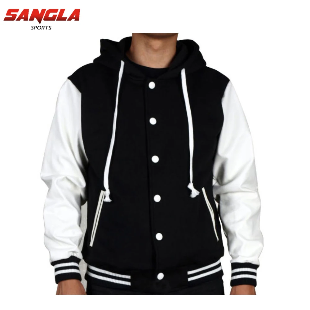 Factory Wholesale Printed Varsity Jackets Custom Plain Men Polyester