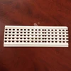 Chinese factory sale white vinyl rain gutter roofing drainage system most popular all over the world leaf guard