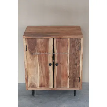 Modern Living Room Wooden Cabinet Furniture Antique Live Edge Acacia Wood Vintage Solid Vitrine Modern Living Room Wooden Cabinet Furniture Antique Live Edge Acacia Wood Vintage Solid Vitrine