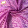 Colorful spandex 40D nylon leopard jacquard tricot mesh fabric for decoration