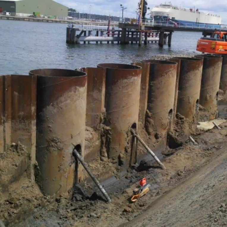 Steel Pipe 426 Sheet Piles With Interlocks Lpb 180 - Buy Interlocking ...