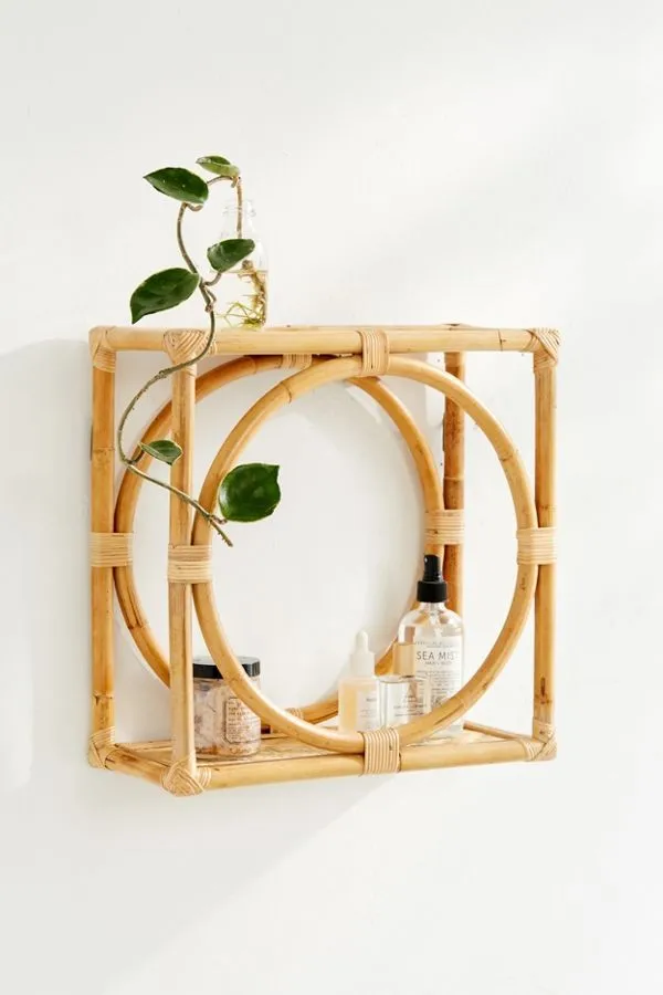 Vietnam Handicraft Rattan Wall Hanging Shelf/rack Buy Rattan Shelf