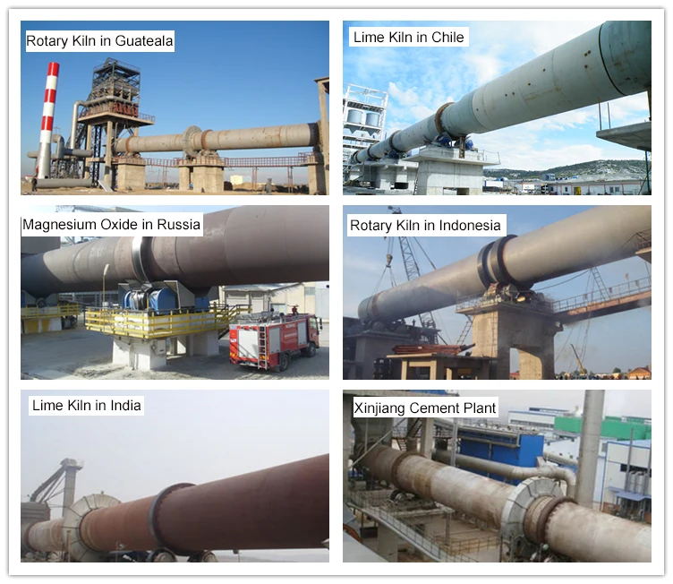Cylinder Rotary Waelz Kiln for Coal Dolomite Active Lime Calcination