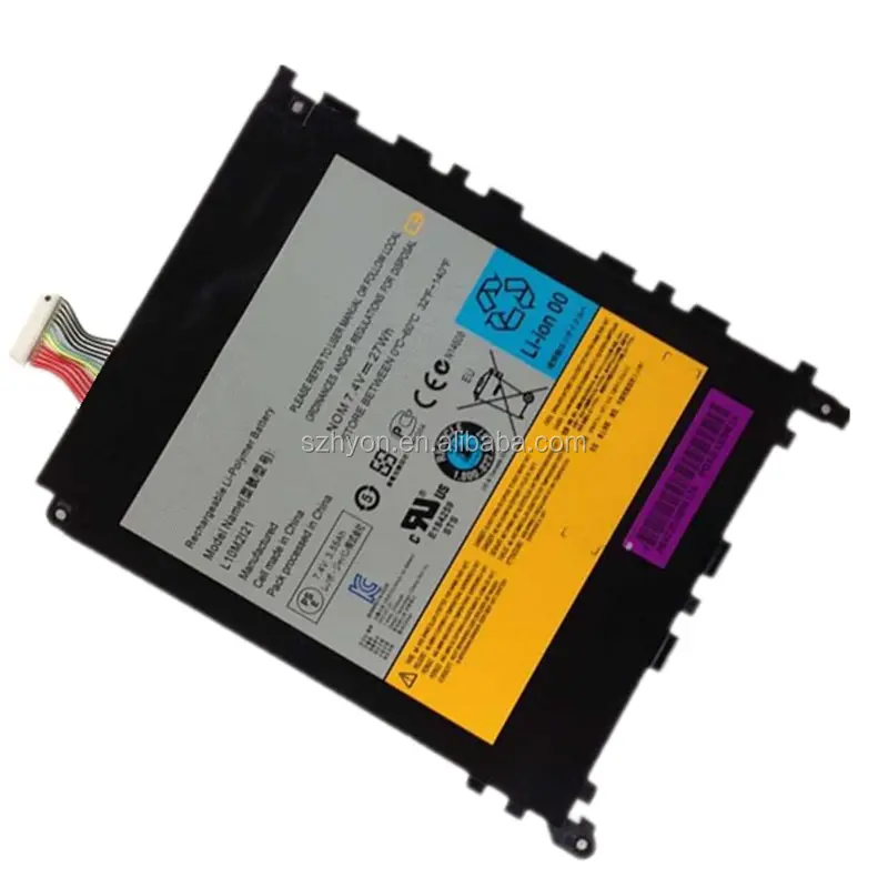 7 4v 27wh L10m2121 Laptop Battery For Lenovo Ideapad Y1011 S1 K1 Tablet Pc 21cp5 57 128 View Laptop Battery For Lenovo Hyon Product Details From Shenzhen Huiyuan Technology Co Ltd On Alibaba Com