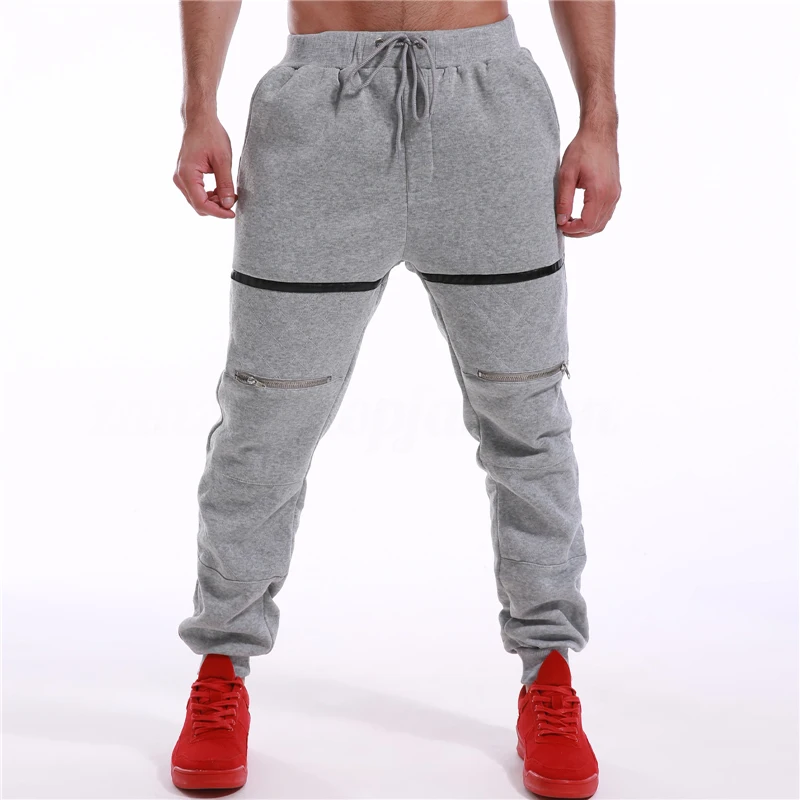 mens gym pants slim fit