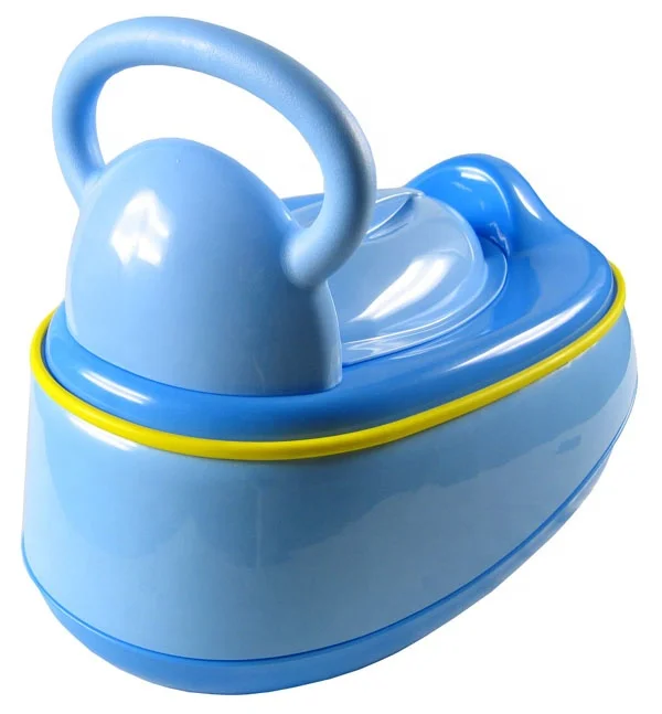 Cute Baby Plastic Functional 5 in 1 Training Potty Chair Potty Seat 