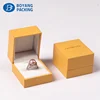 Fashion hot sale Storage packaging gift ring box plastic jewelry case