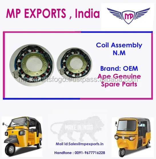 Genuine 3 Wheeler Spares Exporters Buy Ape Spares Suppliers With Low Pricetuk Tuk Three