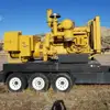 CATERPILLARED D353E 300KW GENERATOR (pintle hook with onboard fuel)
