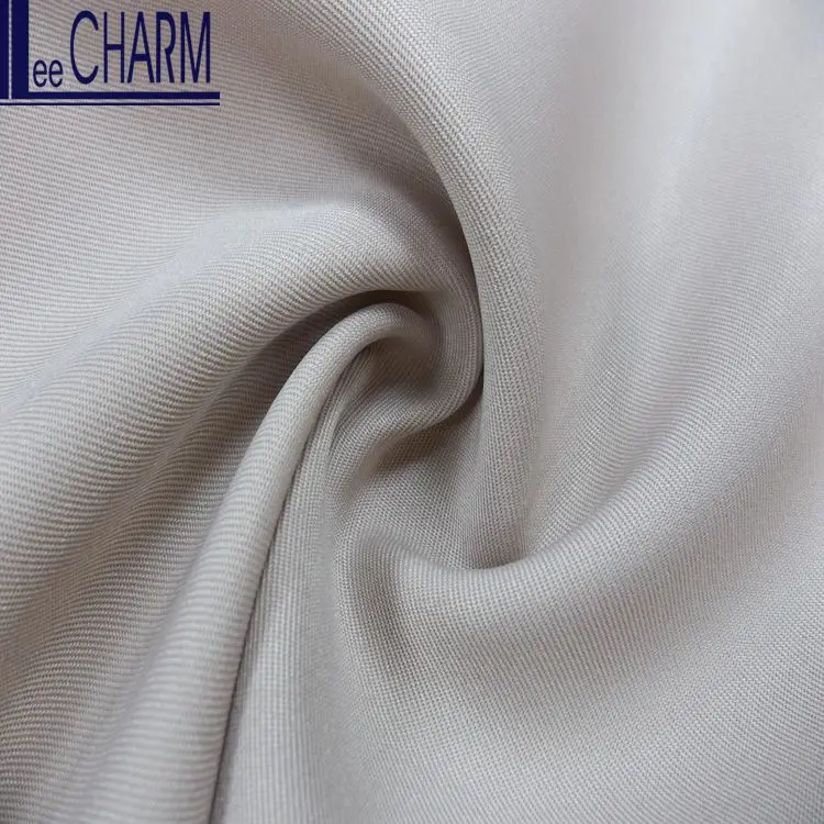 Per Metre Fawn Polyester Twill Dressmaking Suit Dress Uniform Fabric Material 