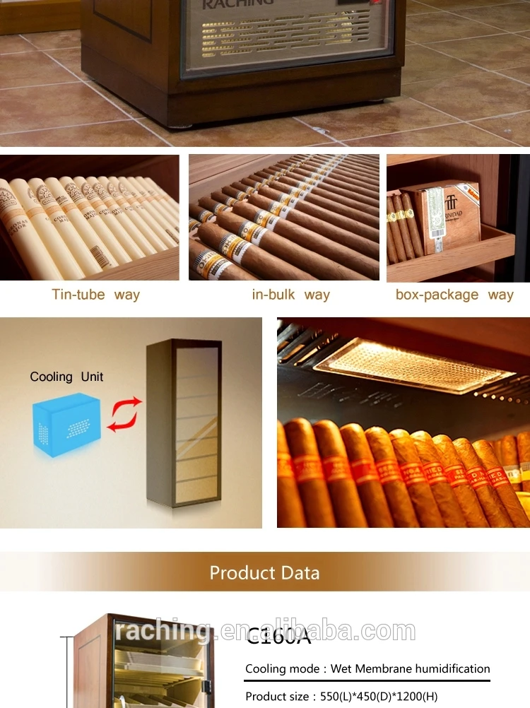 Cigar Humidor With Humidity Control Electric Cigar Cooler Buy