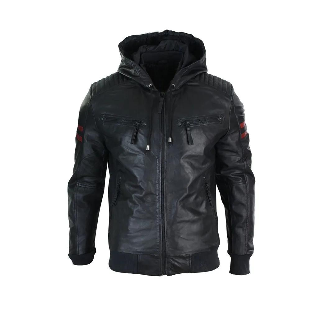New Latest Design Leather Jackets Comfortable Genuine Leather Jackets