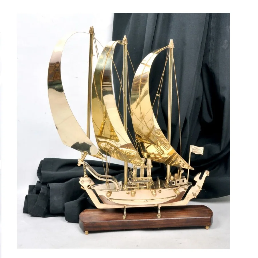 Vintage Brass Ship Model Buy Vintage Brass Ship Modelbig Ship Models